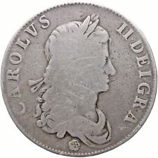 Moeda de prata 1662 Crown Charles II Reino Unido (MO3683-) comprar usado  Enviando para Brazil