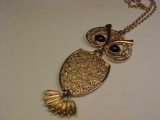 Colar Vintage Sarah Coventry "Nite-Owl" (1974) comprar usado  Enviando para Brazil