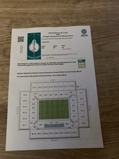 Sammlerticket dfb pokal gebraucht kaufen  Scheer