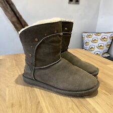 Bearpaw suede sheepskin for sale  BIRMINGHAM