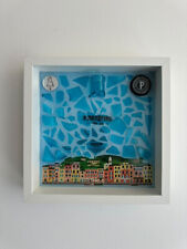 Usado, Quadro con bottiglia rotta Gin Portofino, dimensioni 27x27 cm comprar usado  Enviando para Brazil