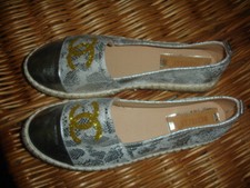 Espadrilles glitzer schuhe gebraucht kaufen  Tübingen
