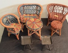 Móveis vintage de bonecas de vime para Barbie’s comprar usado  Enviando para Brazil