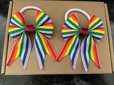 Rainbow stripes hair for sale  REDCAR