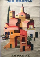 Vintage poster air d'occasion  France