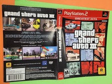 SOMENTE ARTE DE GTA 3 PS2 autêntica original, usado comprar usado  Enviando para Brazil