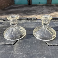 Antique glass candlestick for sale  ENFIELD