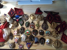 Beau lot insignes d'occasion  Saint-Étienne-au-Mont