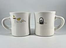 Usado, 2002 HausenWare Conjunto de 2 Canecas Ovo de Galinha de Pássaro Cesta de Páscoa Copos de Flores Borboleta comprar usado  Enviando para Brazil