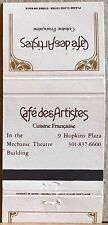 Cafe des artistes for sale  Quincy