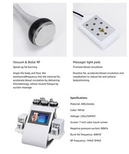 Body cavitation machine for sale  NORWICH