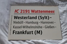 zuglaufschild ic gebraucht kaufen zuglaufschild ic gebraucht kaufen Drochtersen