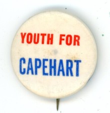 Youth capehart pinback for sale  District Heights