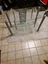 Fernsehtisch glas rollen gebraucht kaufen  Nürnberg