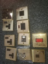Brass fronted sockets for sale  PONTYPOOL