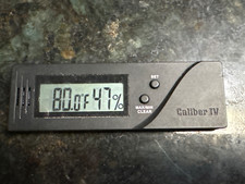 Usado, Charuto Oasis Calibre IV Slim Digital HygroMeter para Leituras de Temperatura de Umidade comprar usado  Enviando para Brazil