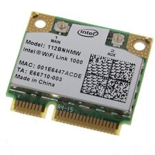 Placa Wi-Fi Intel Link 1000 Wireless 112BNHMW Half Mini Pci-e pcie, usado comprar usado  Enviando para Brazil