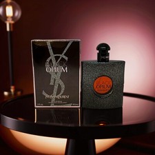 Yves black opium for sale  LONDON