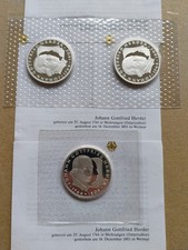 Gedenkmünze johann gottfried gebraucht kaufen  Koblenz