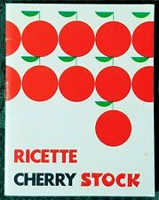 Ricette cherry stock usato  Italia