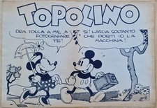 Poster vintage topolino usato  Albano Laziale
