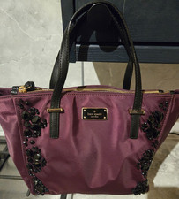 KATE SPADE LINDA BOLSA TOTE ROXA NOVA SEM ETIQUETAS, usado comprar usado  Enviando para Brazil