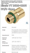 Złączka Pneumatyczna Eisele Mosiądz G1/8 8mm na sprzedaż  PL