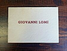 Artisti contemporanei giovanni usato  Roma
