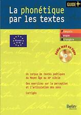 Phonetique textes livre d'occasion  Expédié en Belgium