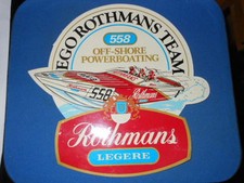 Adesivo sticker rothmans usato  Bologna