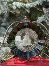 Piatto natalizio villeroy usato  Sandigliano