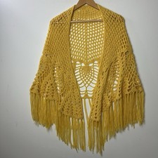 Vtg crochet shawl for sale  Salem