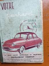 Livret technique panhard d'occasion  Courville-sur-Eure
