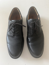 Ecco black leather for sale  KING'S LYNN