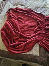 Uerbehang dunkelrot . gebraucht kaufen  Döbeln