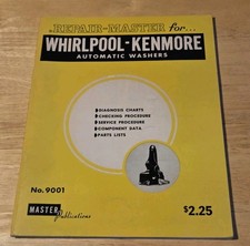 Repair-Master For Whirlpool-Kenmore Automatic Washers No. 9001 Washing Machine  comprar usado  Enviando para Brazil