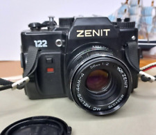Câmera de Filme SLR 35mm Zenit 122 Helios-44M 58mm f/2 Lente Vintage URSS Totalmente Testada, usado comprar usado  Enviando para Brazil