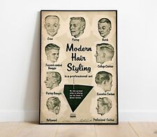 1956 barbershop poster d'occasion  Expédié en Belgium