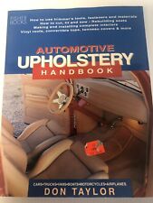 Automotive upholstery handbook for sale  Spokane