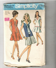 Simplicity 8587 cut for sale  Del Norte