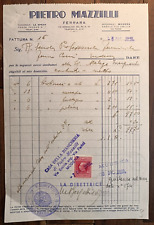 1940 ferrara fattura usato  Italia