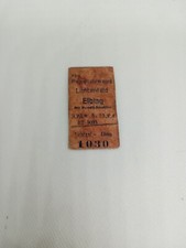 Magnes: stary bilet kolejowy (Edmondson): Lichtenfeld - Elbing na sprzedaż Magnes: stary bilet kolejowy (Edmondson): Lichtenfeld - Elbing na sprzedaż  PL