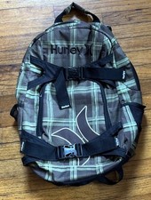 Mochila escolar logotipo HURLEY forro logotipo zíper completo bolsa livro escolar comprar usado  Enviando para Brazil