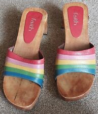 Faith rainbow sandals for sale  KETTERING