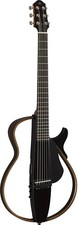 Guitarra acústica silenciosa YAMAHA SLG200S TBL cordas de aço preta translúcida comprar usado  Enviando para Brazil