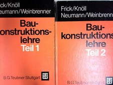Baukonstruktionslehre teil tei gebraucht kaufen  Aarbergen
