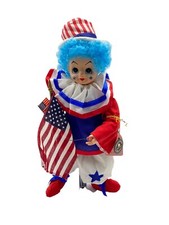 1986 Brinn's July Calendar Clown Doll Julie 4 de Julho Vintage Coreia EUA comprar usado  Enviando para Brazil