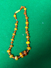 Amber long necklace for sale  Medford