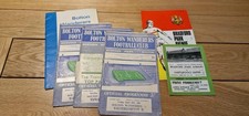Selection football programmes for sale  OSWESTRY