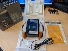 Walkman Toshiba KT-4015 - parcialmente funcionando; liga, rádio funciona caixa manuais comprar usado  Enviando para Brazil